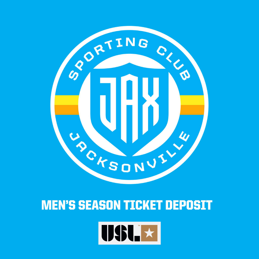 SPORTING JAX MEN’S SEASON TICKETS DEPOSIT + MEMBERSHIP